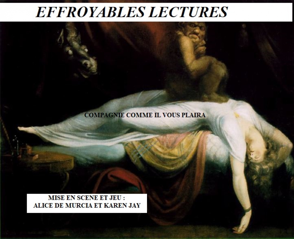 Effroyable Lecture - Affiche
