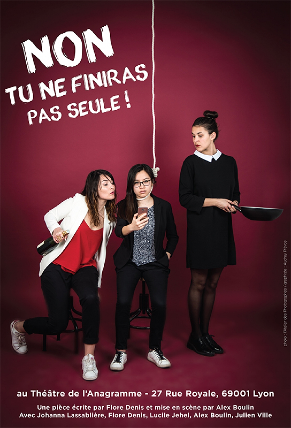 Non tu ne finiras pas seule 