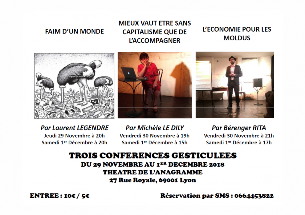 Conférences Gesticulées - Affiche