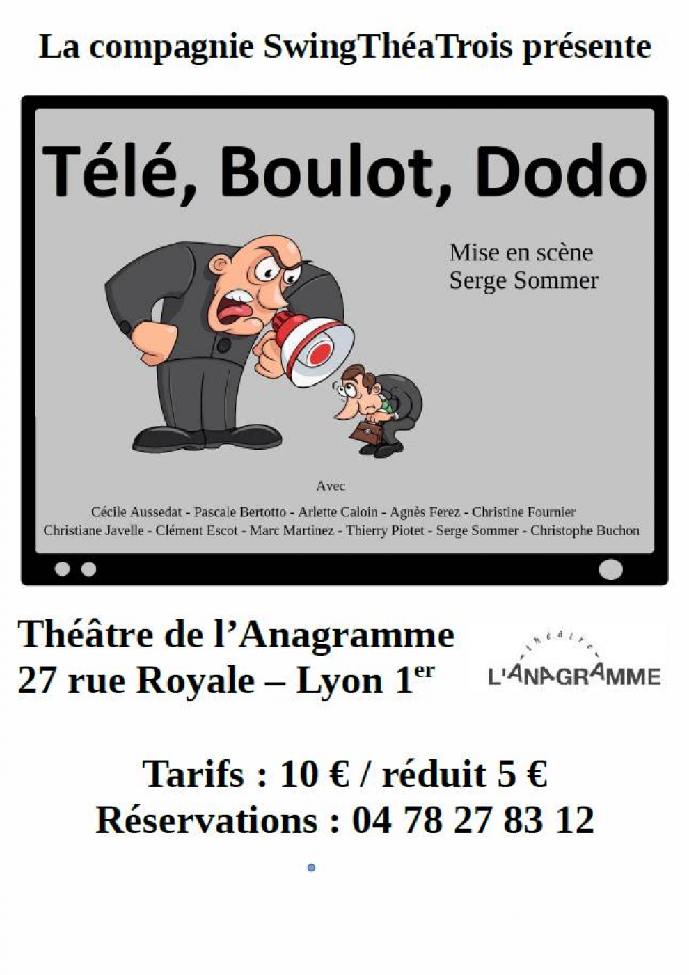 Télé Boulot Dodo - Affiche