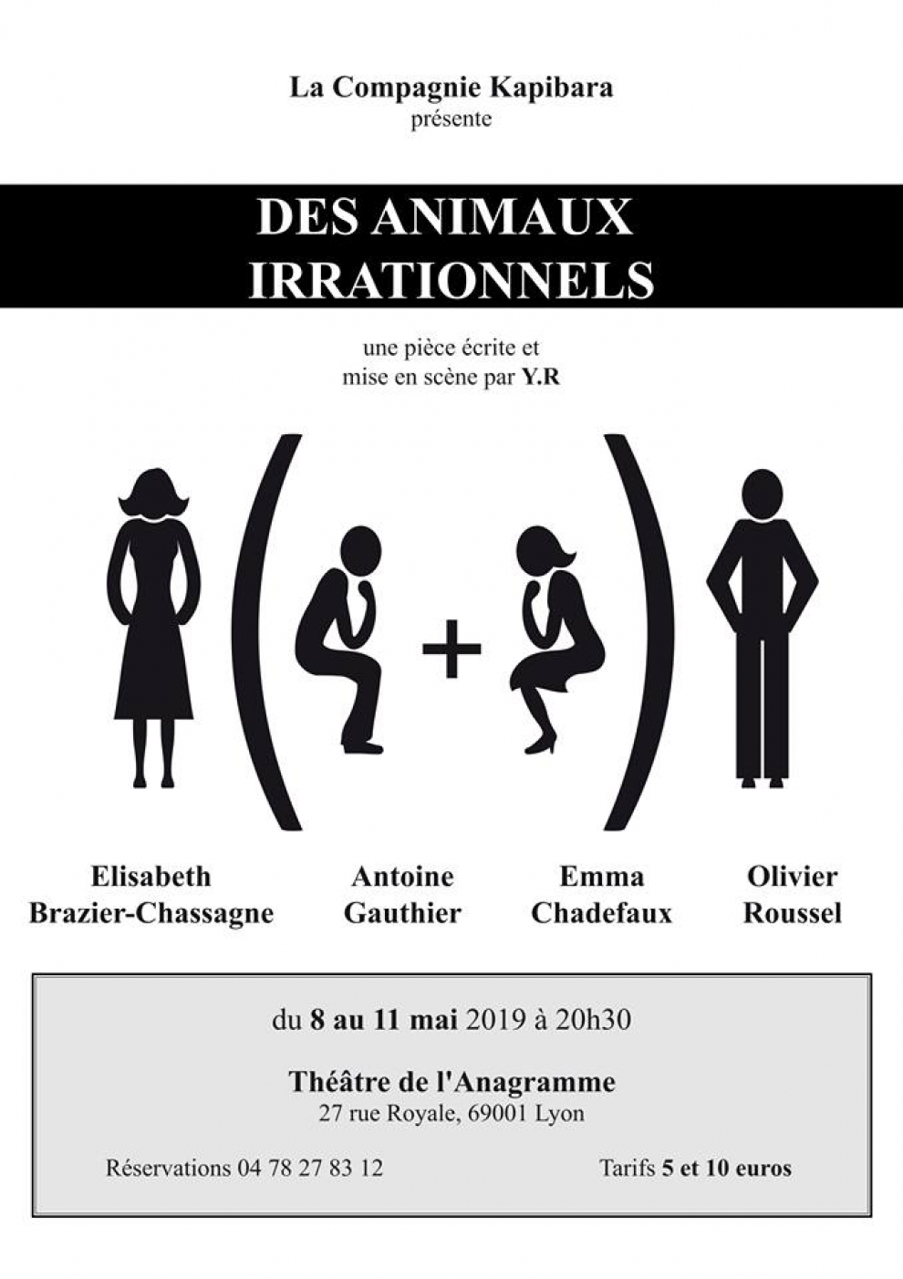 Des animaux irrationels - Affiche