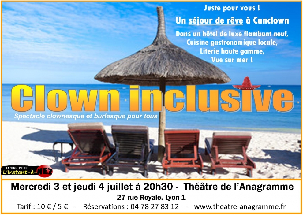 Clown inclusive - Affiche