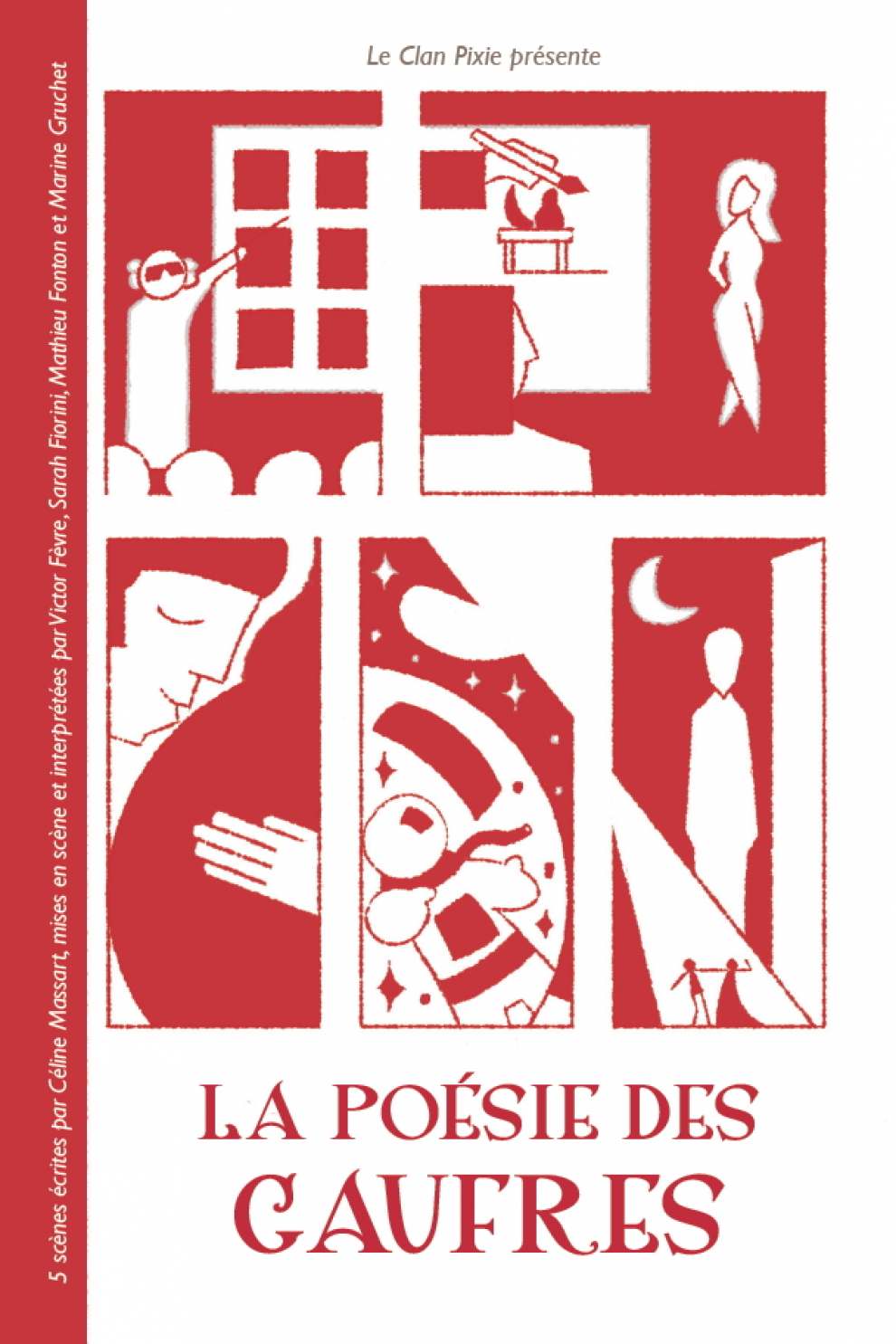 La poésie des gaufres - Affiche