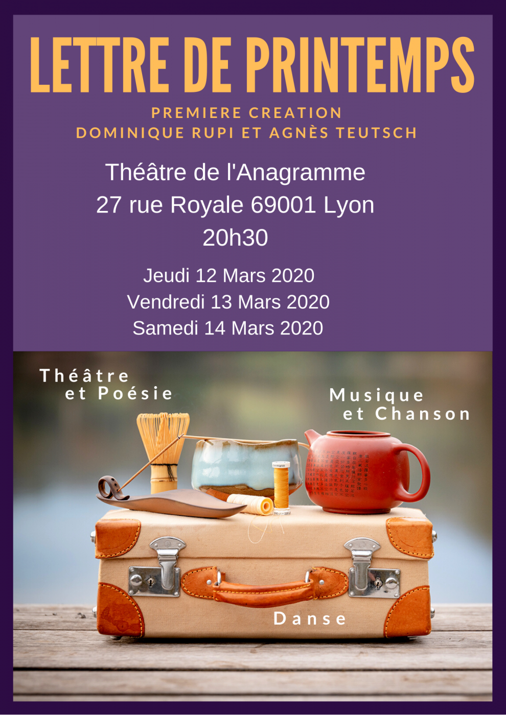 Lettre de Printemps - Affiche