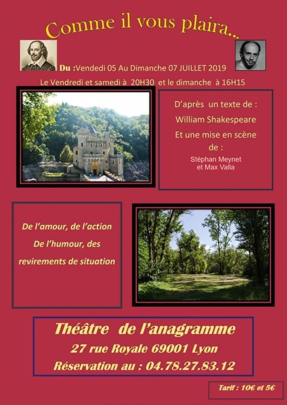 Comme il vous plaira - Affiche