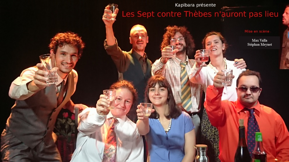 Les sept contre Thèbes n'auront pas lieu - Affiche