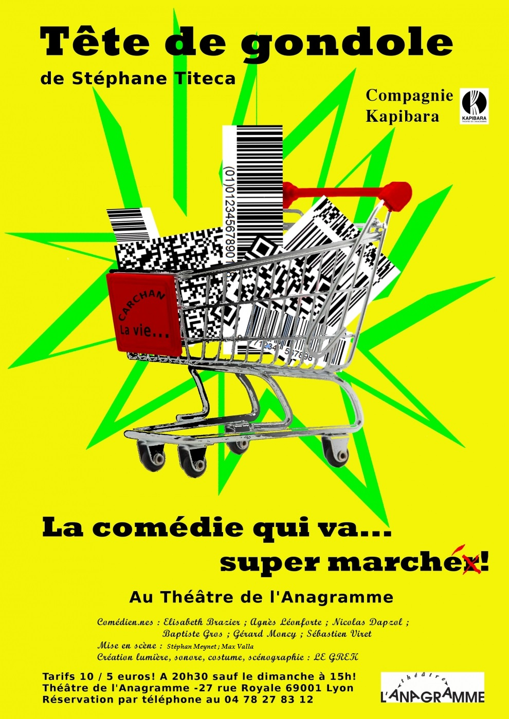 Tête de gondole - Affiche